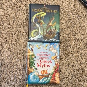 Illustrated Norse and Greek Myths Books